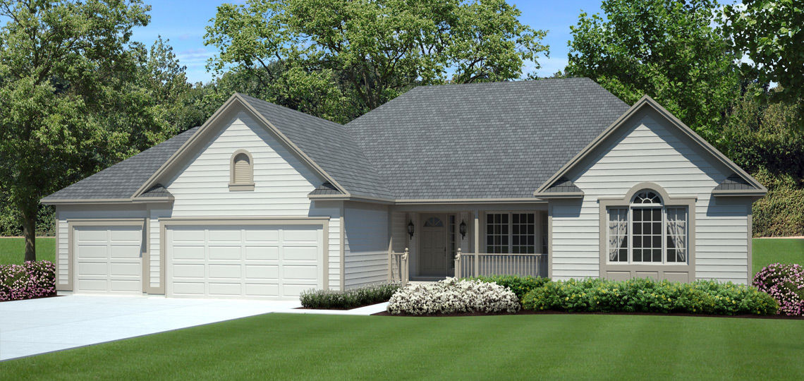 3 Bedroom House Plan Hartwood 84 Lumber