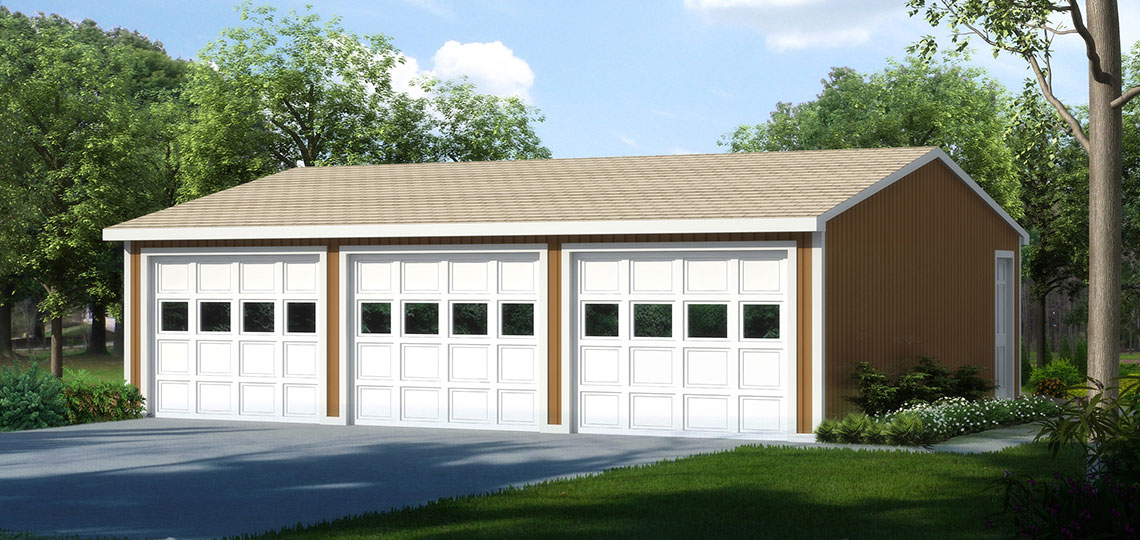 3 Car Garage Kits 84 Lumber Ranch house plans from 84 lumber have all the c...