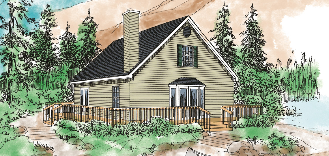 Vacation House Plan: Pocomoke City | 84 Lumber