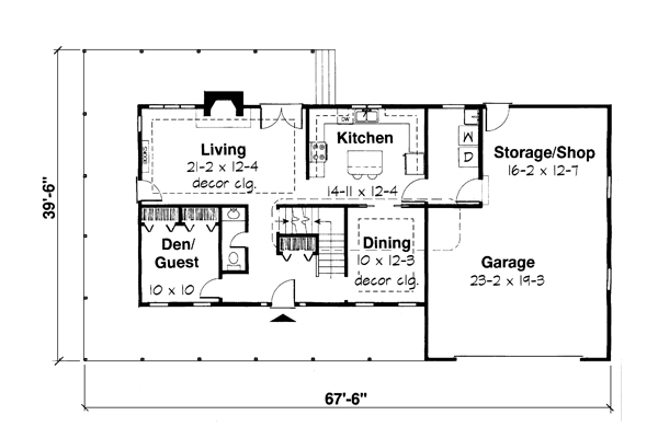 Washington Two Story House Plans 84 Lumber