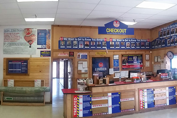 1935 Interior Counter