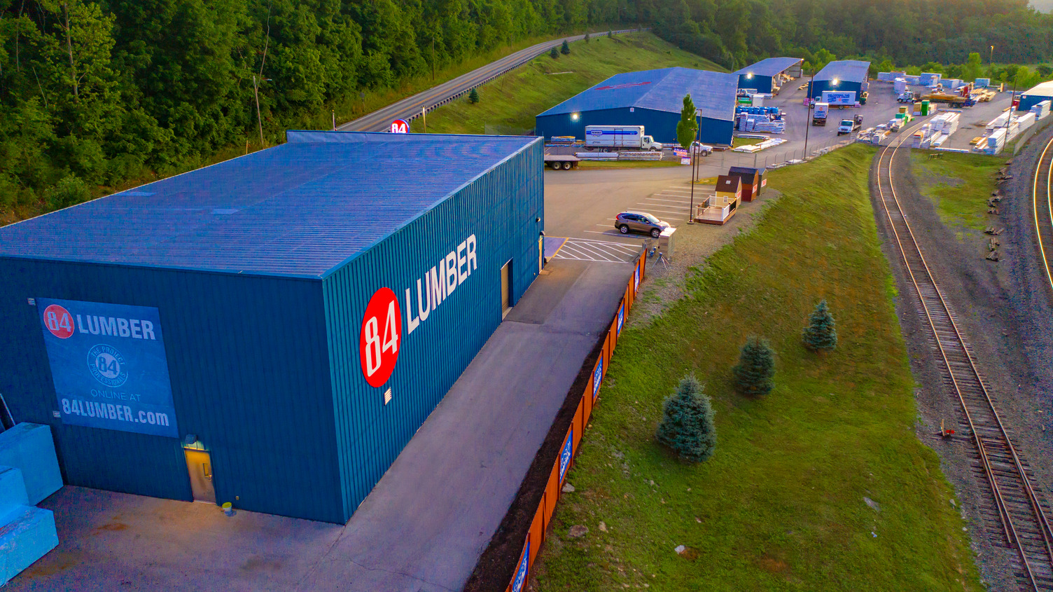 Aerial View Bridgeville store