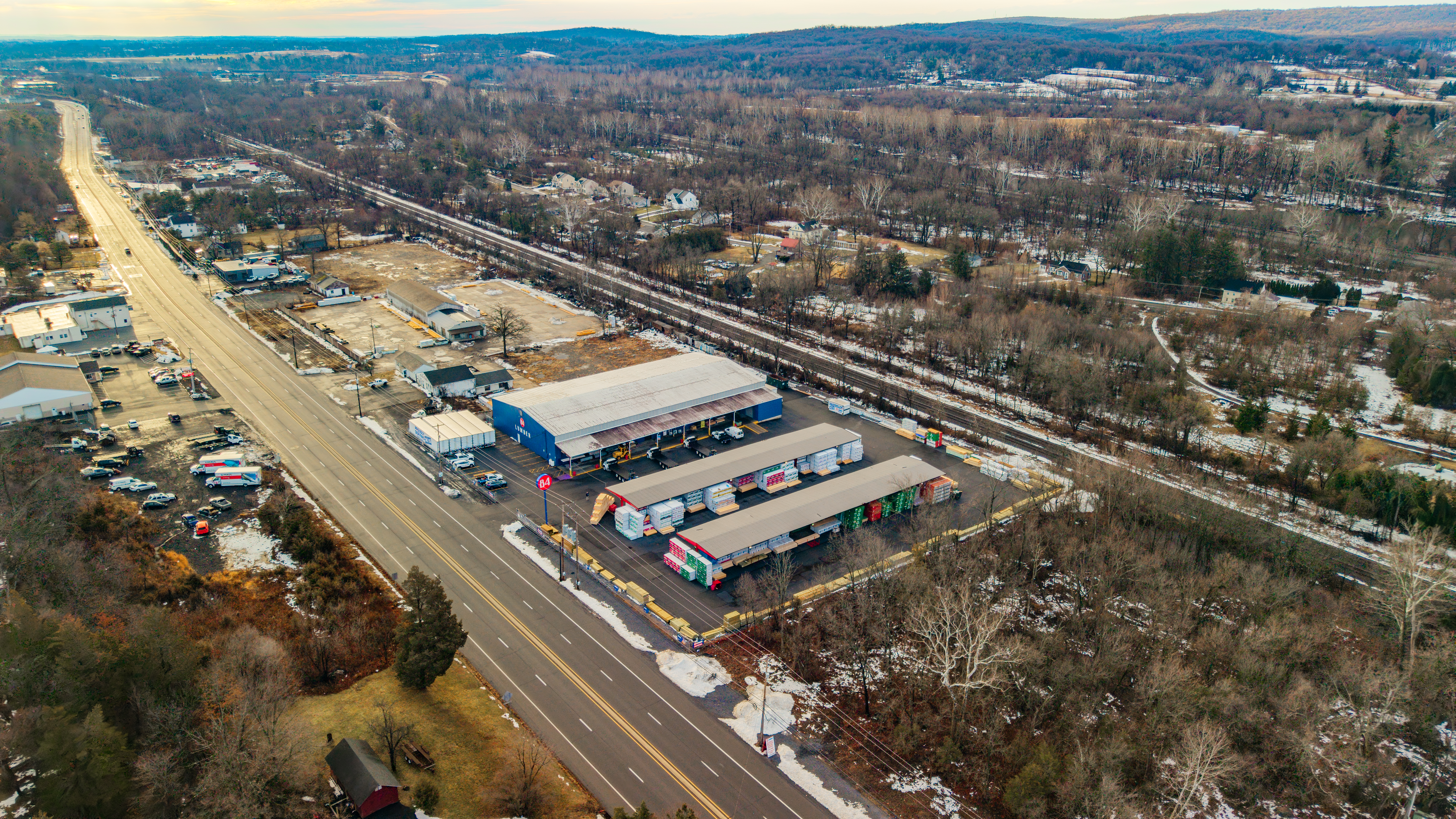 84 Lumber Douglasville Aerial Yard 