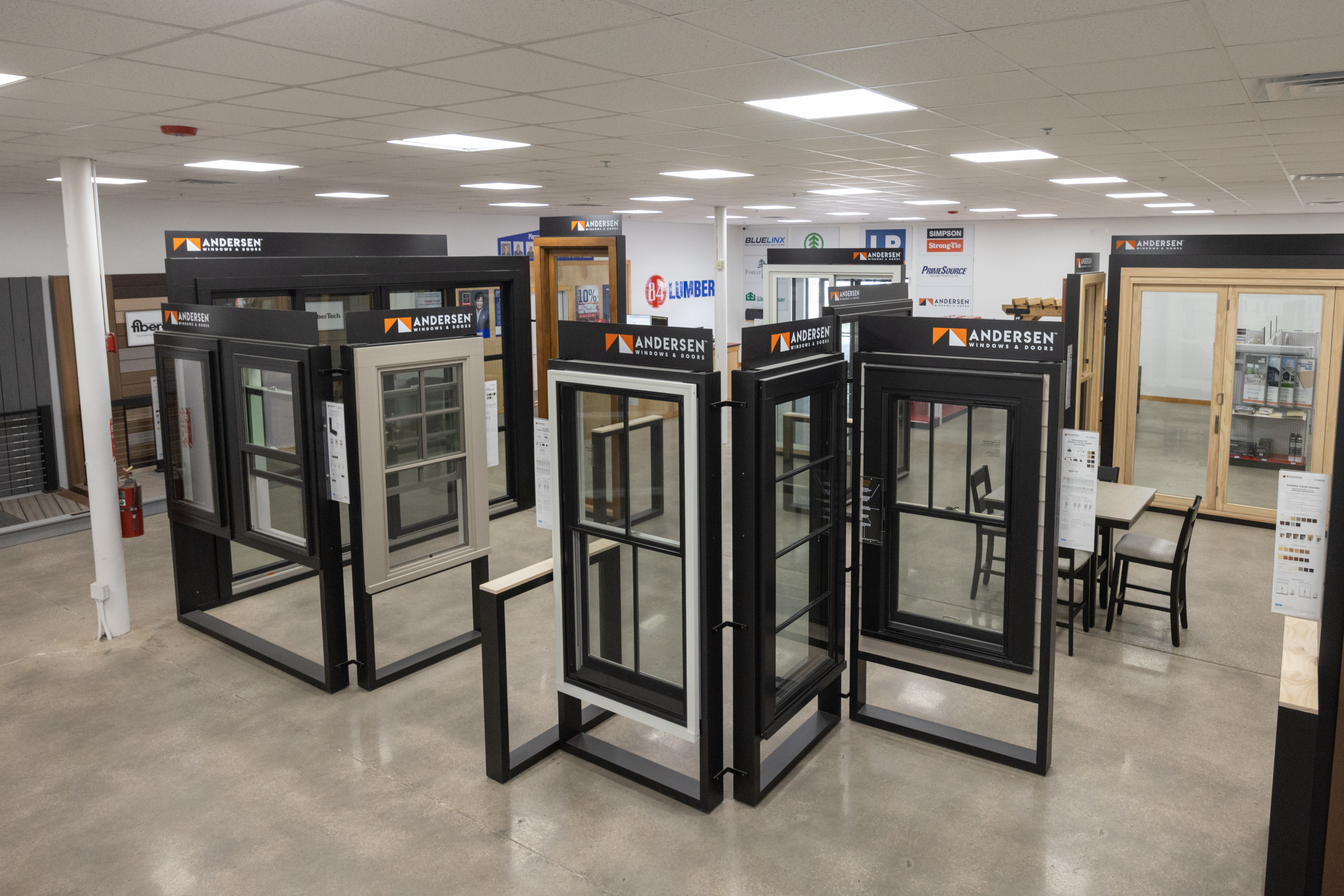 84 Lumber Lenexa Andersen Showroom Floor